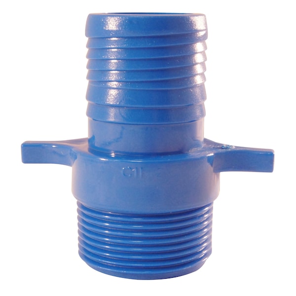 Apollo 1-1/4 in. Polypropylene Blue Twister Insert x MPT ABTMA114 - main
